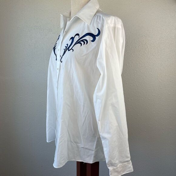 Wanted! Western Button Down Shirt Size M (10/12) EUC - Picture 2 of 7